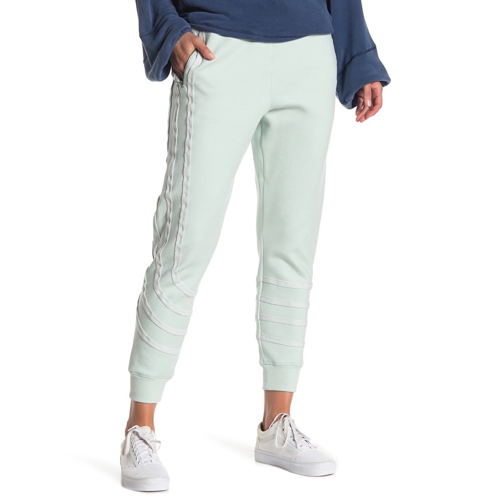 Free People Far Out Striped Jogger Pants